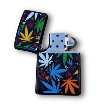 Бензинова запальничка Zippo &laquo;Cannabis&raquo; 915 фото