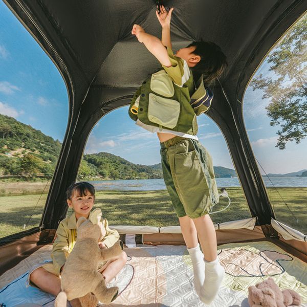 Намет чотиримісний автоматичний Naturehike Ango CNK2550WS010, коричневий 6927595789407 фото