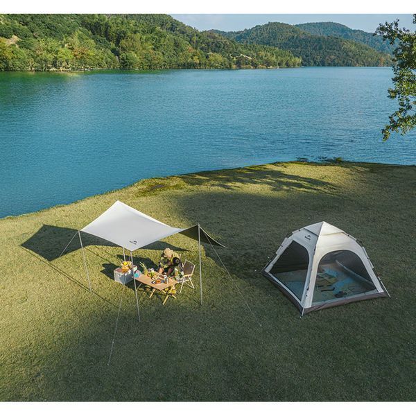 Намет чотиримісний автоматичний Naturehike Ango CNK2550WS010, коричневий 6927595789407 фото