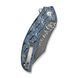 Ніж складаний туристичний Civivi Pentad (8.8 см) Damascus / Micarta синій/білий C24068-DS1 фото 5