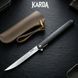 Нож складной Karda J097 black handle drop blade 1542 фото 5