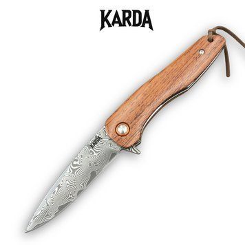 Нож Складной Karda J245 Damascus J245 фото