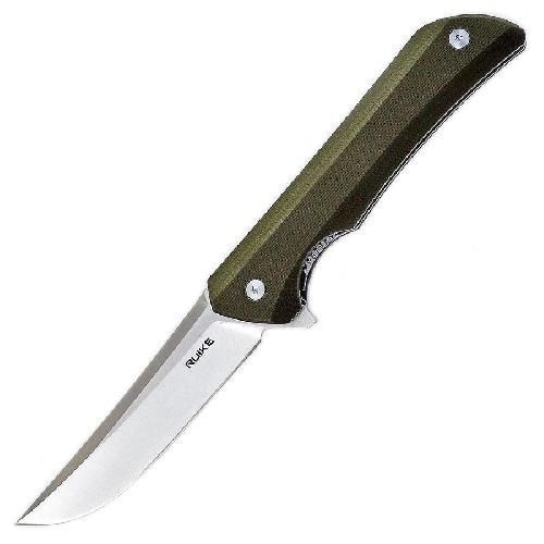 Ніж складаний туристичний Ruike Hussar P121-G, (9.2 см) 14C28N / G10 зелений P121-G фото