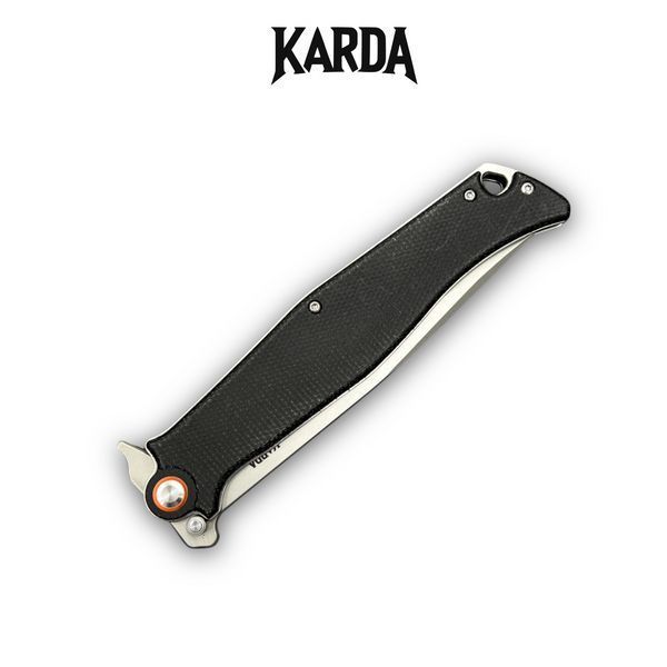 Ніж складаний Karda J324 Black micarta J324B фото