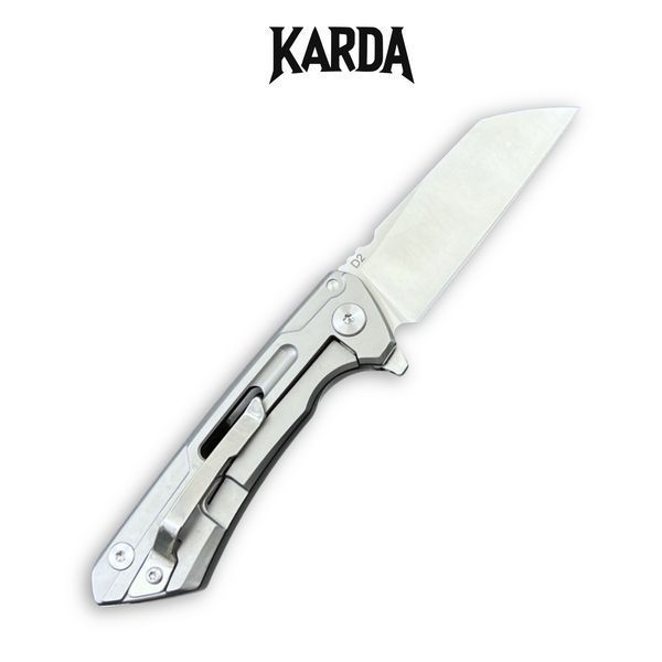 Нож складной Karda J013 Silver 1533 фото