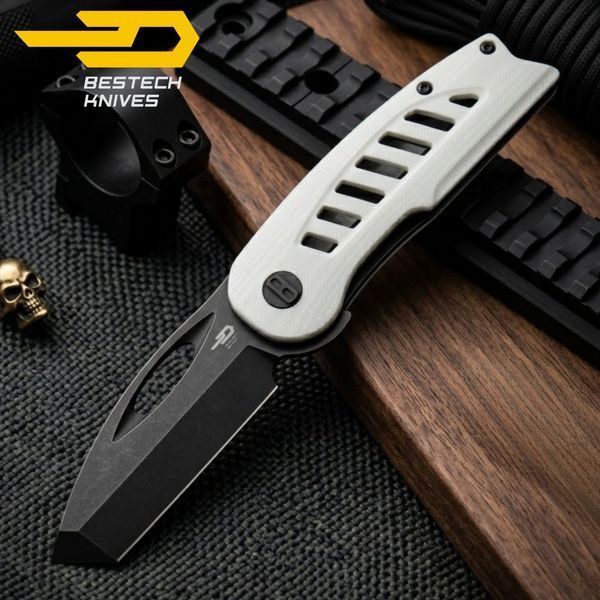 BESTECH EXPLORER White G10, D2 Blade BG37E BG37E фото