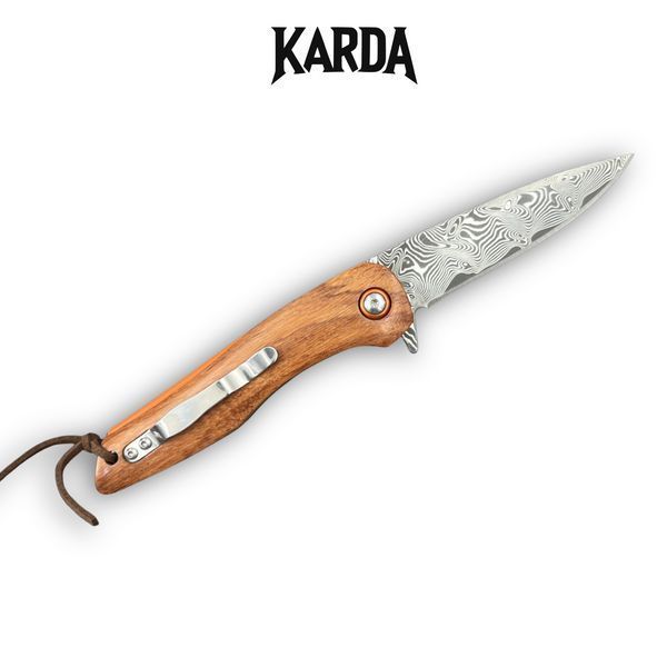 Ніж Складаний Karda J245 Damascus J245 фото