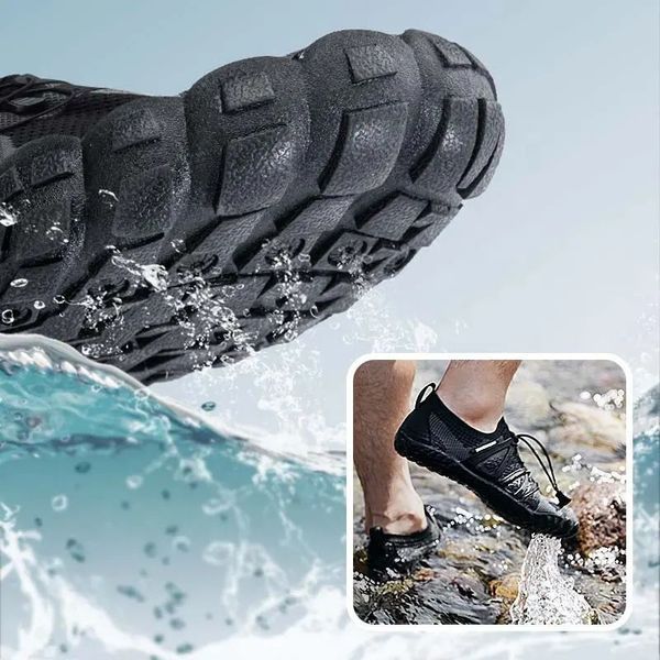 Швидковисихаючі сітчасті черевики Naturehike CYY2321IA010, розмір 43-44, чорні 6976023926150 фото