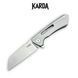 Нож складной Karda J013 Silver 1533 фото 1