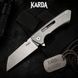 Нож складной Karda J013 Silver 1533 фото 6