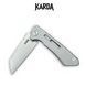Нож складной Karda J013 Silver 1533 фото 3