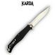 Ніж складаний Karda J324 Black micarta J324B фото 2