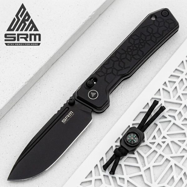 Нож Складной SRM Rubik 7228B-AB (14C28N, Aluminum) 7228B-AB фото