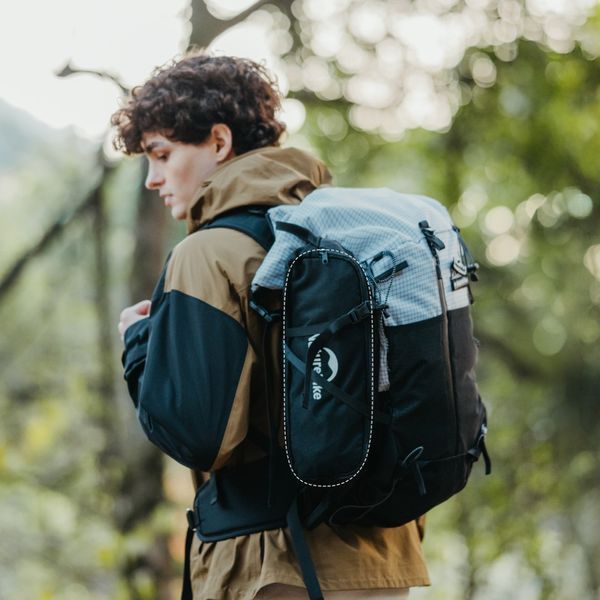 Стілець складаний ультралегкий Naturehike CNK2550JJ013 Yamami YL01, розмір М, алюміній, сірий 6927595774816 фото