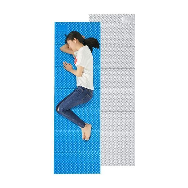 Килимок складний IXPE Naturehike NH19QD008, алюмінієва плівка, 185x56х1,8 см, оливковий зелений 6927595794388 фото