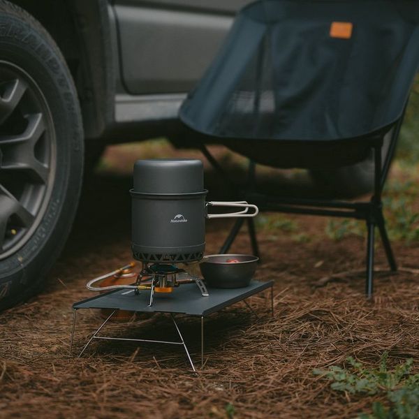 набор посуды для кемпинга 2 ед. Naturehike CNK2300CJ0002, 1,8 л, алюминий 6976023929571 фото