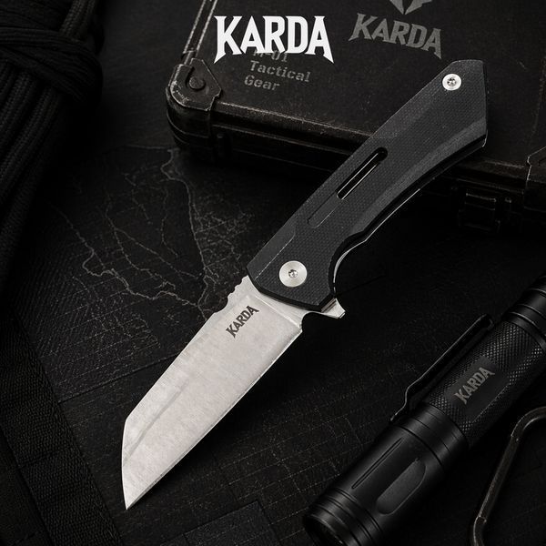 Нож складной Karda J013 Black 1532 фото