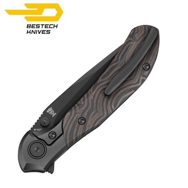 Нож Складной BESTECH Constellation BT2501B M-CUT Blade Titanium Handle BT2501B фото