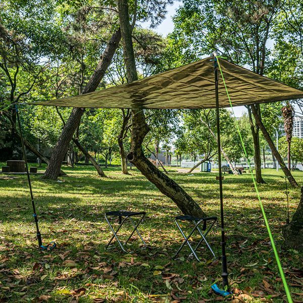 Коврик кемпинговый многофункциональный Naturehike NH20FCD03, 230х260 см, алюминиевая пленка 6977465866240 фото