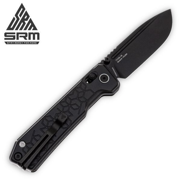 Нож Складной SRM Rubik 7228B-AB (14C28N, Aluminum) 7228B-AB фото