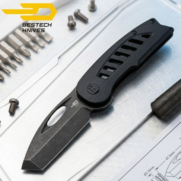 BESTECH EXPLORER Black G10, D2 Blade BG37D BG37D фото