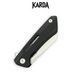 Нож складной Karda J013 Black 1532 фото 3