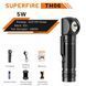 EDC LED Фонарик 2в1 (налобный-ручной) SuperFire TH06 SF-TH06 фото 1