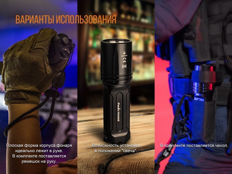 Ліхтар ручний Fenix TK35UE 2018 Cree XHP70 HI 44742 фото