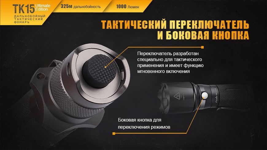 Фонарь ручной Fenix ​​TK15UE2016gr 45311 фото