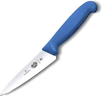 Нож кухонный разделочный Victorinox Fibrox 15 см, синий 4008037 фото