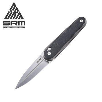 Ніж складаний SRM Twin 251MB-GB (N690, G10 + CF) 251MB-GB фото