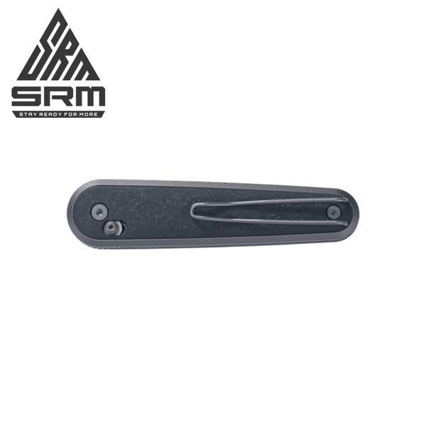 Нож складной карманный SRM Twin 251MB-GB (7.6 см) N690/G10 черный 251MB-GB фото