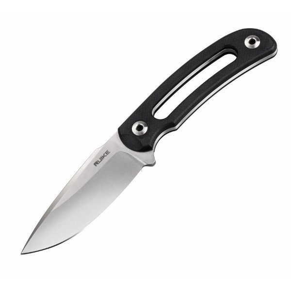 Ніж фіксований туристичний Ruike Hornet F815-B, (8.5 см) 14C28N / G10 чорний F815-B фото