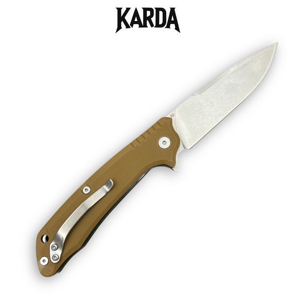 Складной нож Karda J011 Brown 1531 фото