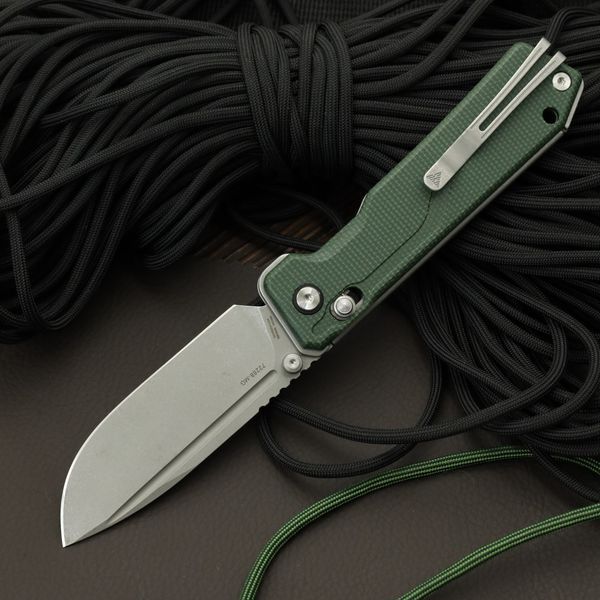Ніж Складаний SRM Rubik 7228B-MG (14C28N, Micarta) 7228B-MG фото