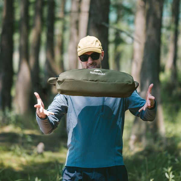 Стілець складаний ультралегкий Naturehike CNK2550JJ013 Yamami YL01, розмір L, алюміній, чорний 6927595774410 фото