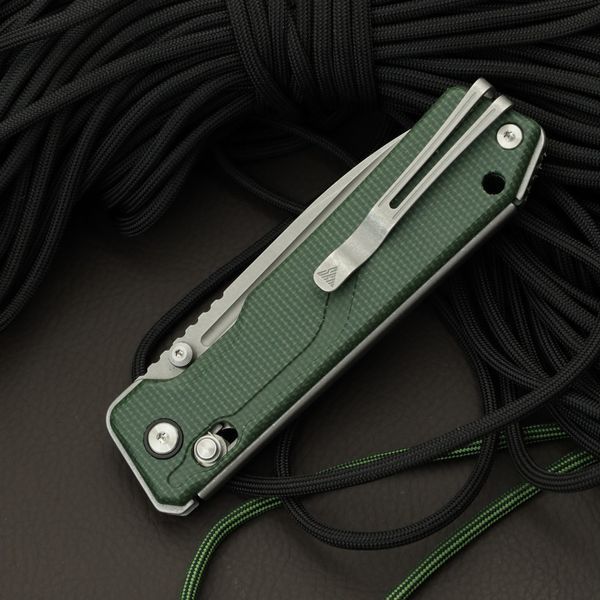 Ніж Складаний SRM Rubik 7228B-MG (14C28N, Micarta) 7228B-MG фото