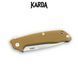 Складной нож Karda J011 Brown 1531 фото 5