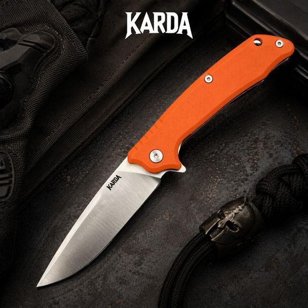 Складной нож Karda J011 Orange 1530 фото