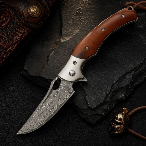 Ніж складаний Goblin (DM009 Wood) 1707 фото