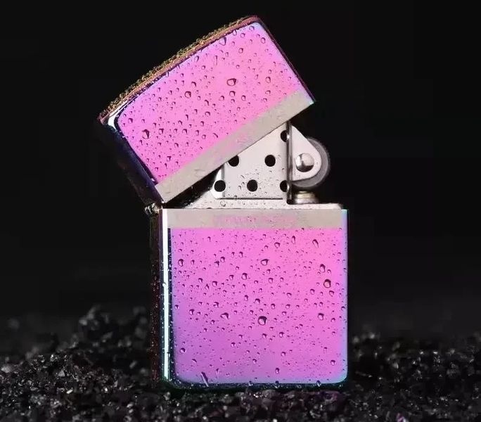 Запальничка бензинова ZORRO Limited Edition Градієнт 1244 фото