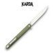 Ніж складаний Karda J097 Army Green handle Drop blade NS MK097GT фото 2