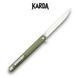 Нож складной Karda J097 Army Green handle Drop blade NS MK097GT фото 2