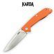 Складной нож Karda J011 Orange 1530 фото 1