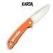 Складной нож Karda J011 Orange 1530 фото 2