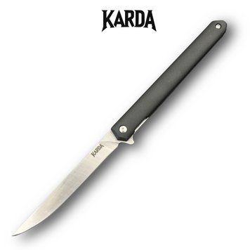 Ніж складаний Karda J097 black handle Drop blade NS MK097BD фото