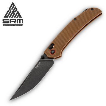 Нож Складной SRM Asika 411L-MN (14C28N, Micarta) 411L-MN фото