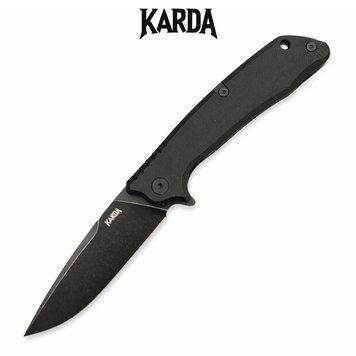 Ніж Складний Karda J011 Black 1529 фото