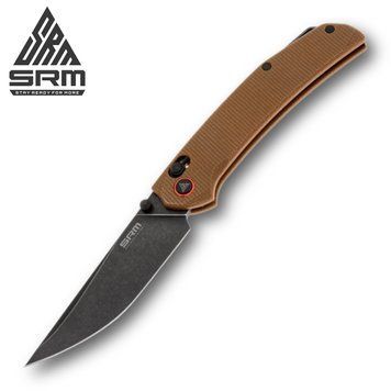 Ніж Складаний SRM Asika 411L-MN (14C28N, Micarta) 411L-MN фото
