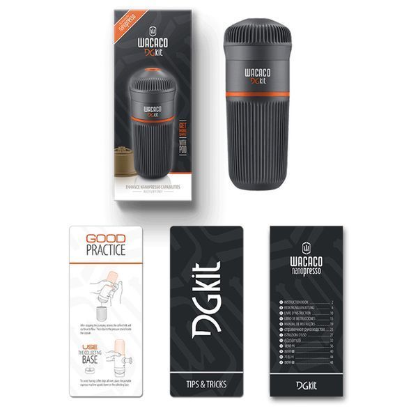 Аксесуари до Wacaco Nanopresso DG Kit (резервуар 140 мл, чашка, адаптер для капсул) DG_KIT фото